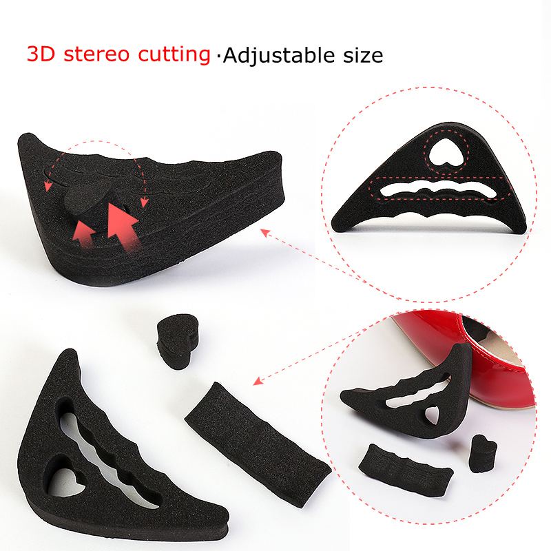 Set 4 Miếng Đệm Mũi Giày Cao Gót Giảm Đau Tiện Lợi Dành Cho Nữ