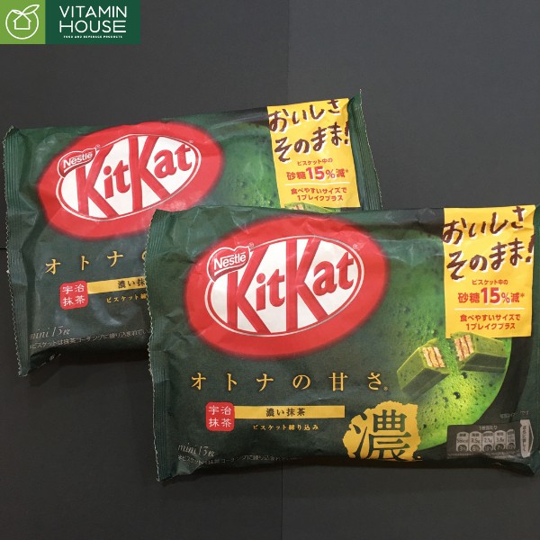 Kitkat Mini Trà Xanh Nestlé 130g - Kitkat Mini Dâu - Kitkat Mini Trà Hojicha - Kitkat Mini đắng