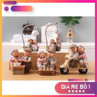 [GIÁ SẬP SÀN] [NHIỀU MẪU] Bộ sưu tập tượng ông bà lão 2