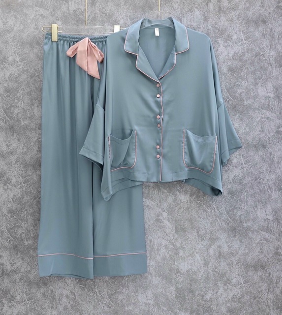 [Mã WASKT304 giảm 15% tối đa 30K đơn 99K] PIJAMA cánh dơi, tay lỡ lụa cao cấp quảng châu | BigBuy360 - bigbuy360.vn