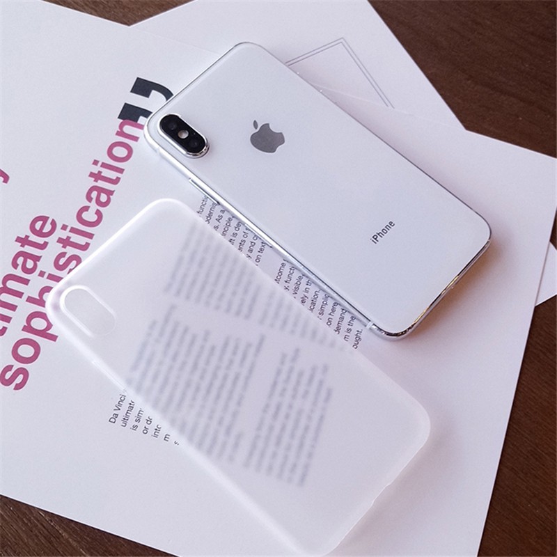 Simple transparent ultra-thin phone case for iPhone 6 6s 7 8 Plus X Xr Xs Max 11 Pro max