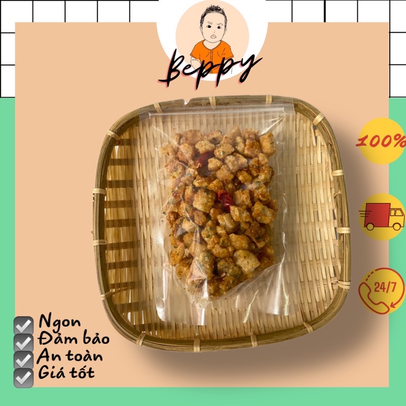 Tóp mỡ chiên mắm tỏi hành phi - Túi zip 120g & Hũ pet 250g [HOẢ TỐC] Tóp mỡ cháy tỏi giòn rụm đậm vị, ăn vặt ngon | BigBuy360 - bigbuy360.vn