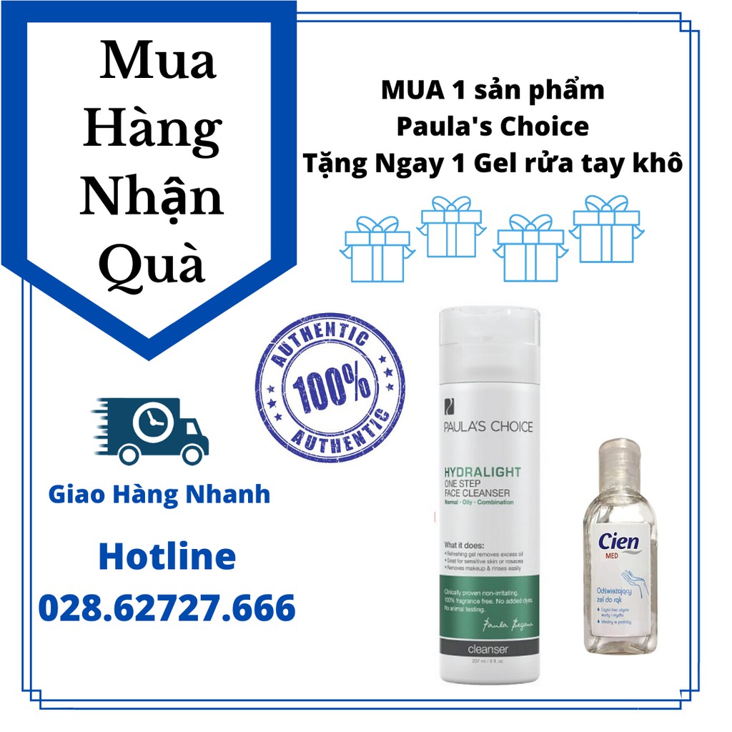 hydralight one step face cleanser