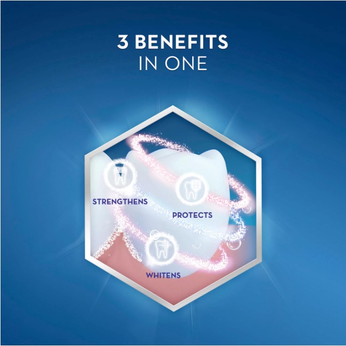 [01 tuýp] Kem Đánh Răng Crest 3D White Ultra Surface Stain Removal Vivid Mint 158g [Aimee1992]