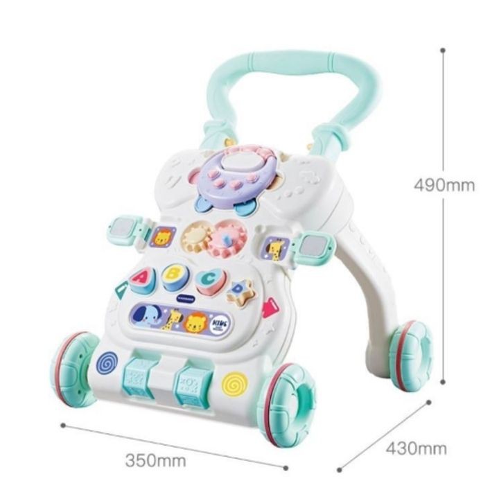 XE TẬP ĐI CÓ NHẠC  - BÁNH XE ĐIỀU CHỈNH