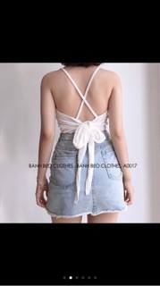 Áo 2 dây thắt nơ🌼