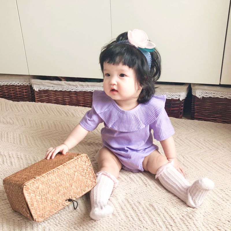 Bộ Áo Liền Quần Thời Trang Cho Bé Sơ Sinh