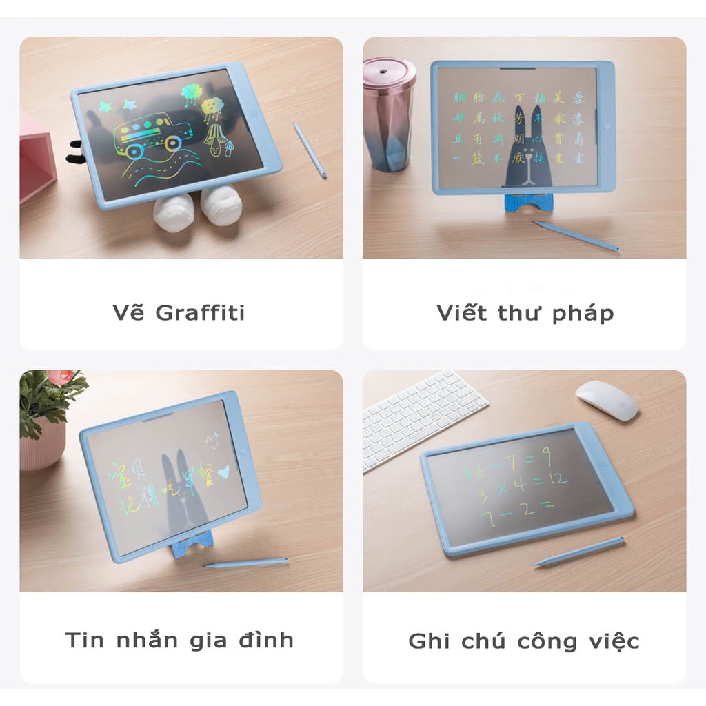 Bảng vẽ trong suốt Xunkids LCD 12inch