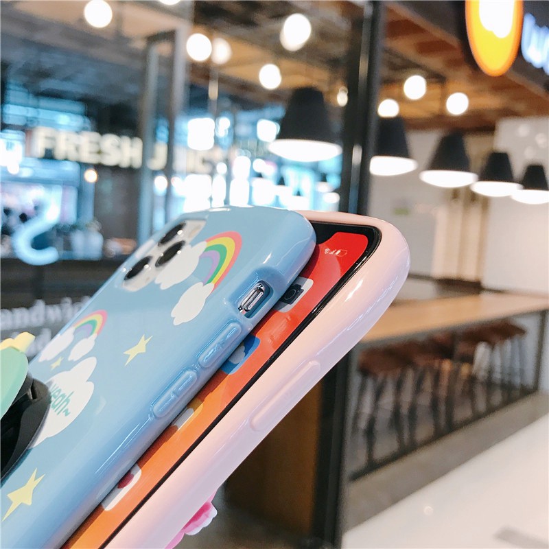 Ốp khủng long kèm đế chống popsocket iPhone 7 8 7 Plus 8 Plus X Xs Xr XsMax iPhone 11 11 Pro 11 Promax | BigBuy360 - bigbuy360.vn