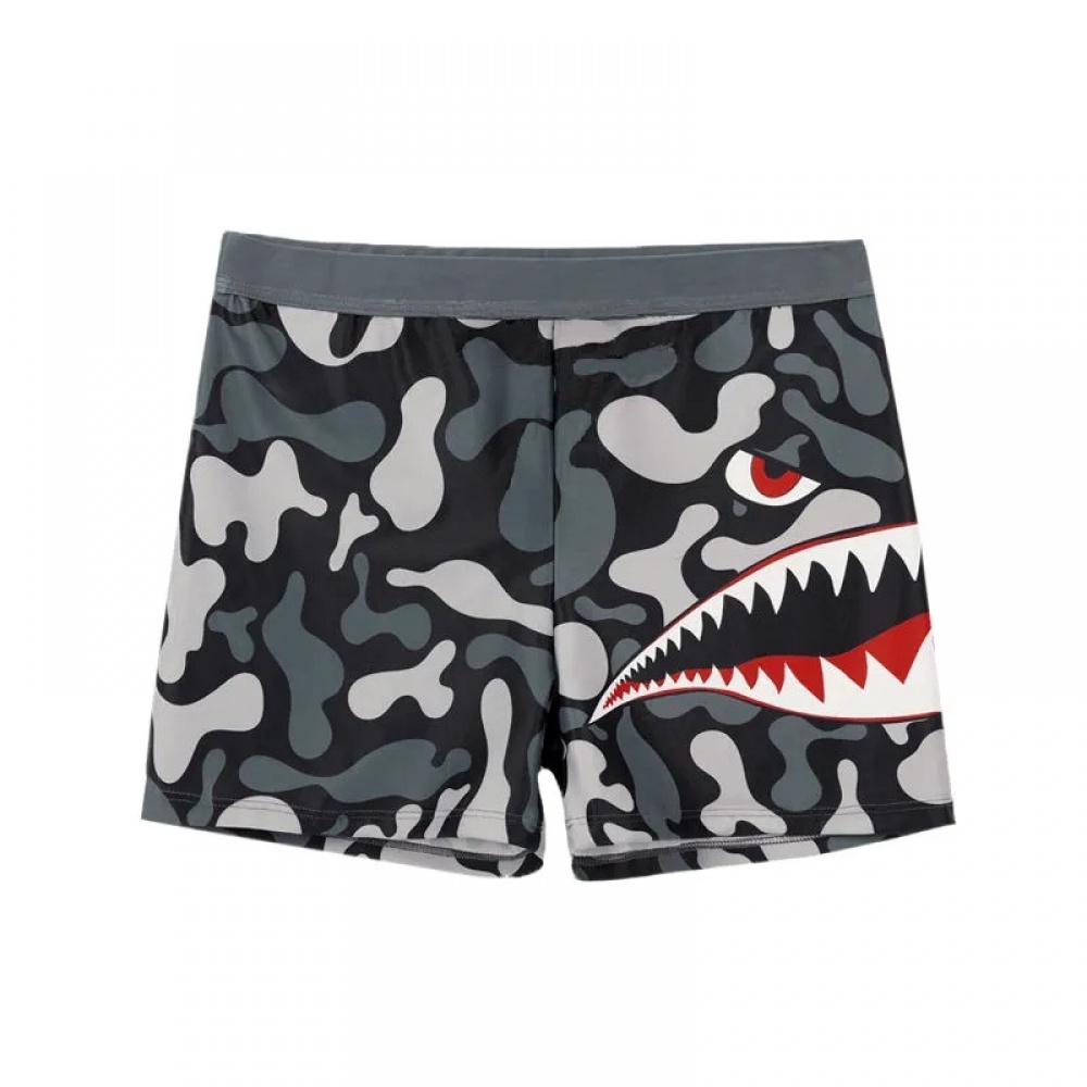 Quần short thể thao BAPE họa tiết cá mập thời trang mùa hè cho nam 2022