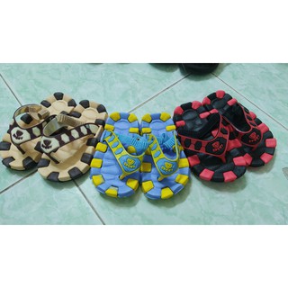 [RẺ VÔ ĐỊCH] Dép kẹp cho bé tập đi siêu mềm siêu nhẹ có quai hậu [size 18-23]