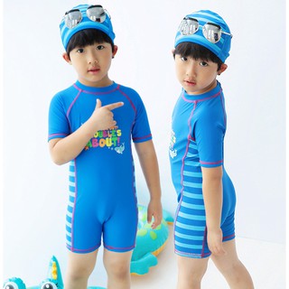 XẢ HÀNG -Đồ bơi liền thân đáng yêu cho bé trai