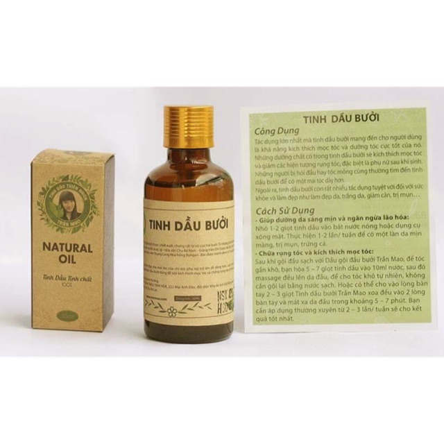 TINH DẦU BƯỞI TRẦN MAO