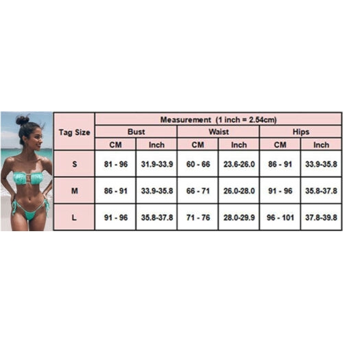 Bộ bikini 2 mảnh áo bra có mút nâng + quần lót phối dây quyến rũ cho nữ | BigBuy360 - bigbuy360.vn