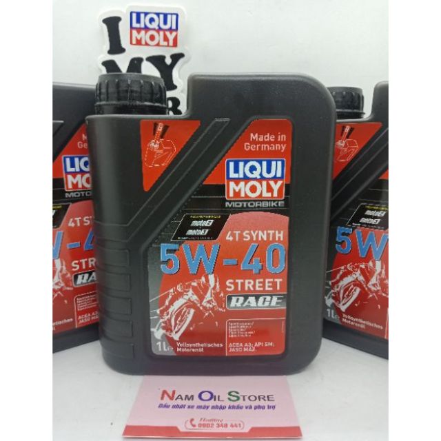 Nhớt Liqui Moly Street Race 5W40 1L