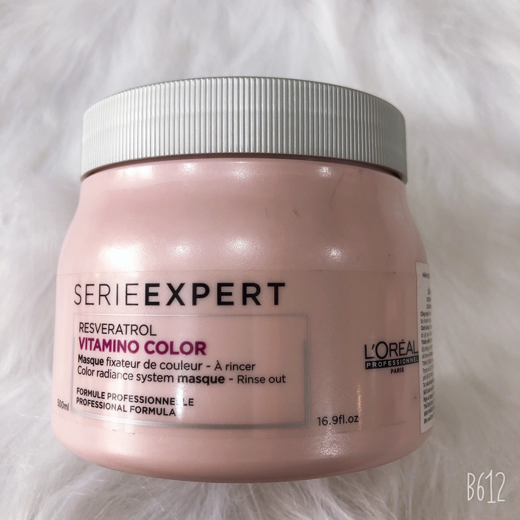 Dầu hấp giữ màu tóc nhuộm VITAMINO COLOR LOREAL