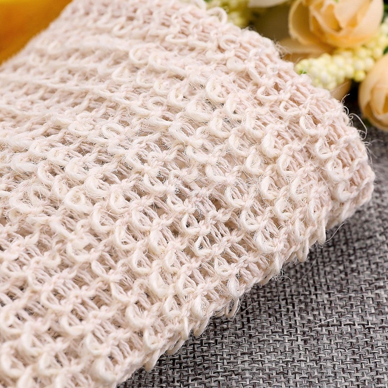 Set 25 Túi Đựng Xà Phòng Tắm Bằng Sợi Sisal Tự Nhiên
