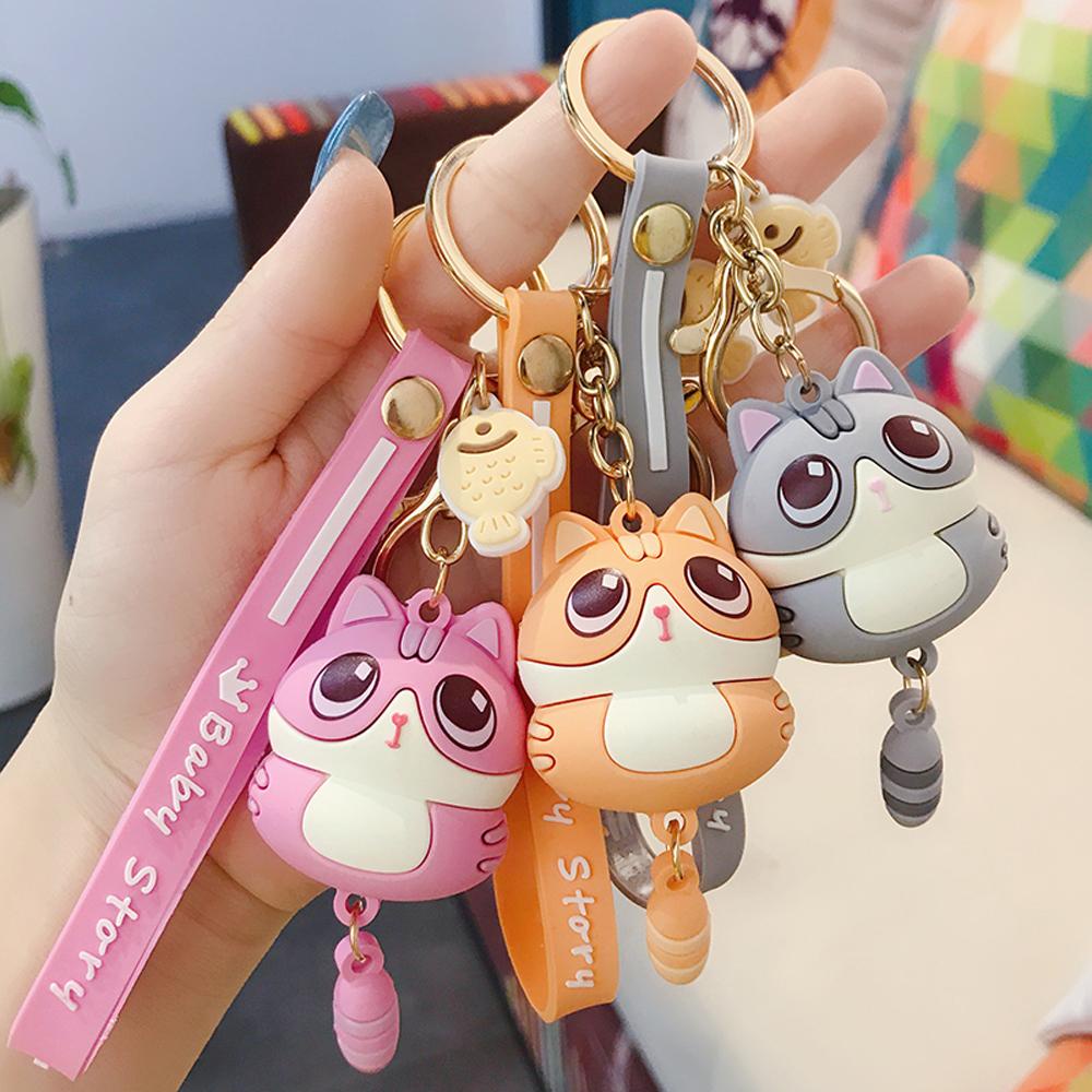 Móc Khóa Hình Mèo PEWANY Dễ Thương