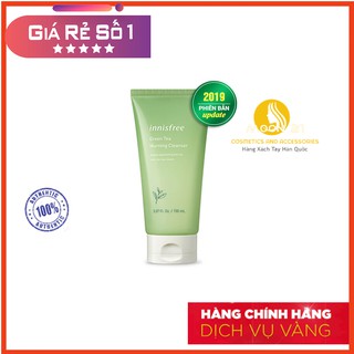 [CHÍNH HÃNG] Sữa Rửa Mặt Trà Xanh Innisfree Green Tea Cleansing Foam 150ml