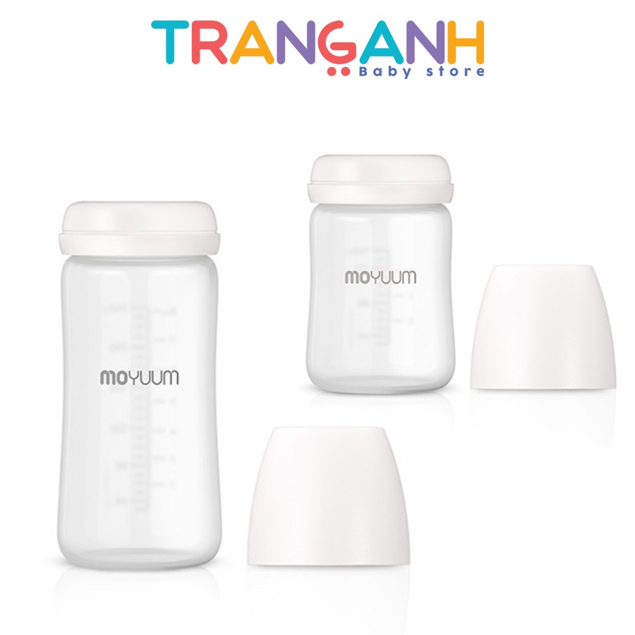 Bình sữa MOYUUM thủy tinh 150ml 240ml Hàn Quốc chính hãng