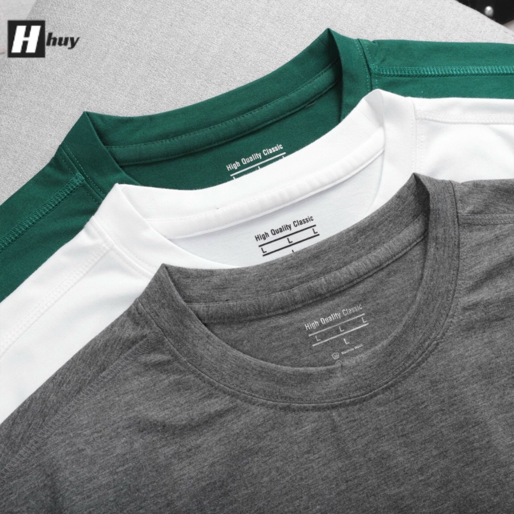 Áo thun nam cổ tròn tay ngắn in chữ TOKYO, đơn giản, 3 màu cơ bản