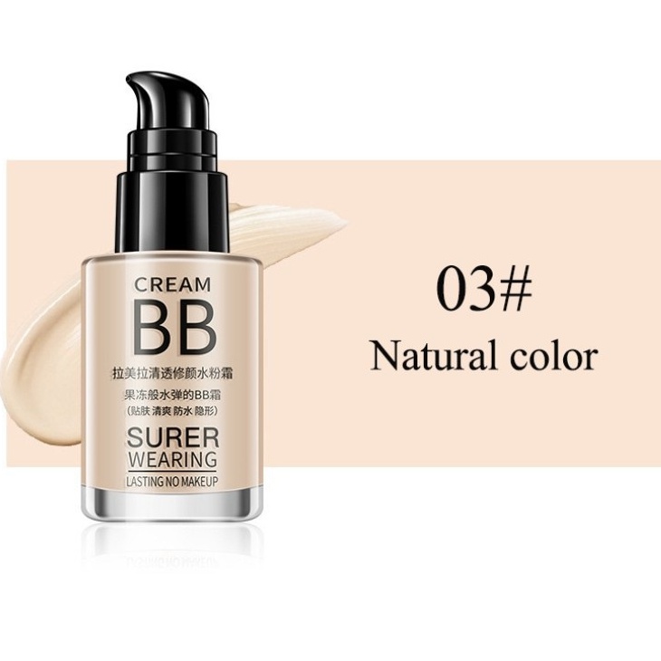Kem Nền BB Làm Đều Màu Da Hiệu Quả  Lameila BB Cream Super Wearing #1001 30ml