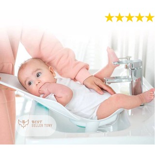 Bệ tắm rửa chà mông cho bé GICA - Bồn tắm PP vệ sinh cao cấp