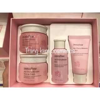 Bộ chăm sóc da innisfree hồng