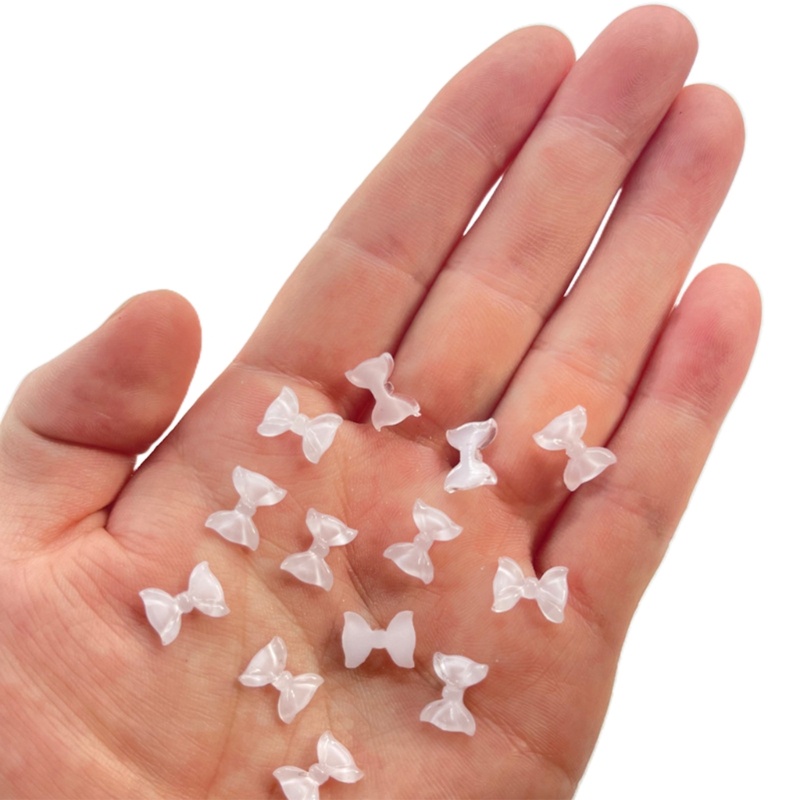 Set 100 Phụ Kiện Nơ 3D Trang Trí Móng Tay Nghệ Thuật