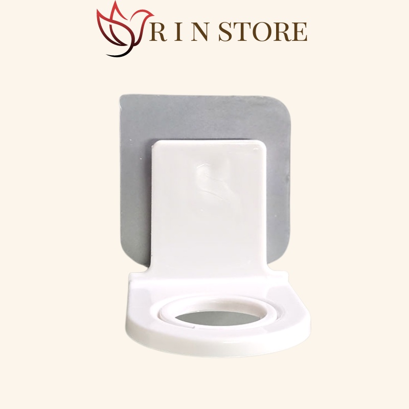 Móc Dán Tường Treo Chai Dầu Gội, Sữa Tắm, Xà Phòng, Nước Rửa Tay Giá Gắn Tường Nhà Tắm, Bồn Rửa RIN