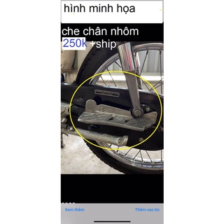 Gác chân sau bằng nhôm đúc mẫu xưa hình ngôi sao nhỏ cho xe honda 67