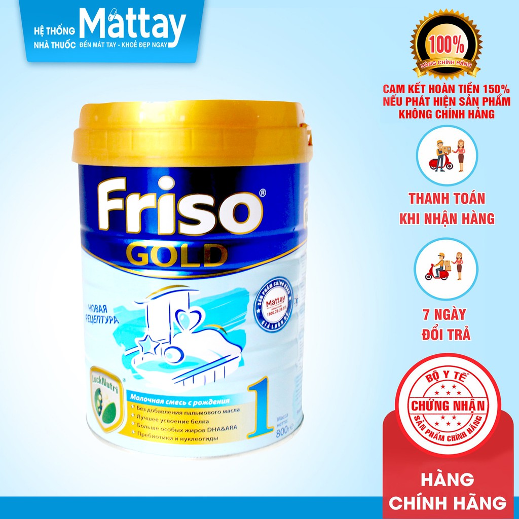 Sữa Friso Nga Số 1 - Lon 400gr - Nội Địa Nga