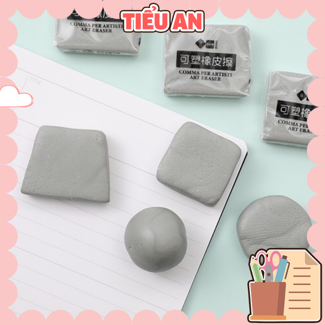 Gôm đất sét - Dùng trong hội hoạ - dễ dàng nặn theo hình dạng khác nhau