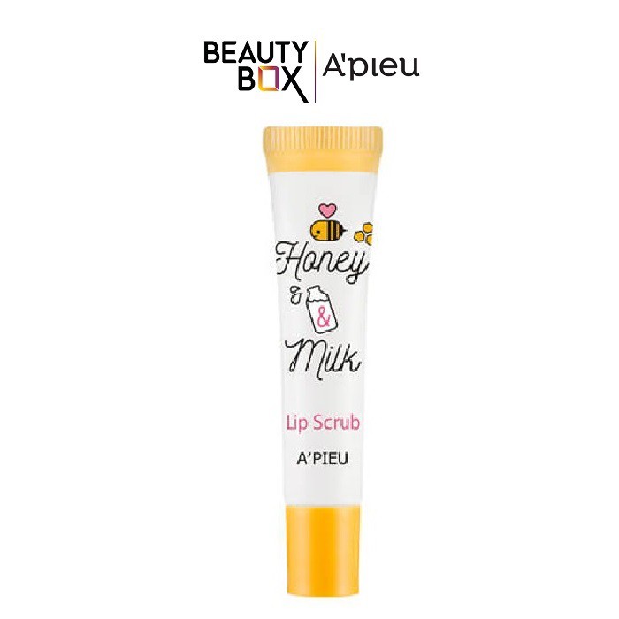 Tẩy Da Chết Môi A'Pieu Honey & Milk Lip Scrub 8ml