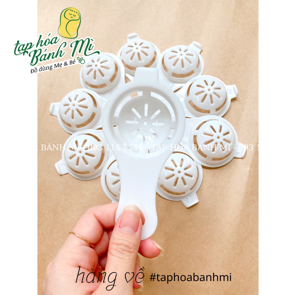 Thìa vợt tách lòng đỏ trứng chế biến đồ ăn dặm cho bé