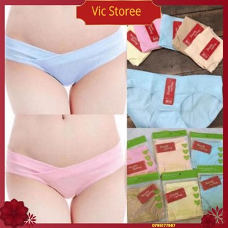 quần lót bầu💖 Freeship từ 50k 💖quần lót bầu cotton,cạp chéo mang lại cảm giác thoải mái cho bà bầu
