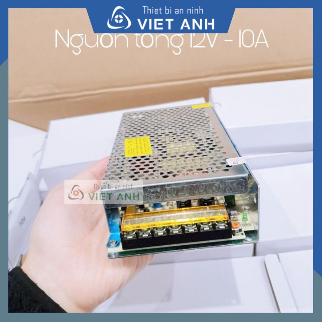 Nguồn12V-10A tổ ong loại tốt (Có Bảo Hành)