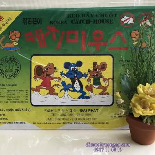 KEO DÁN CHUỘT 1 BỌC 2 MIẾNG