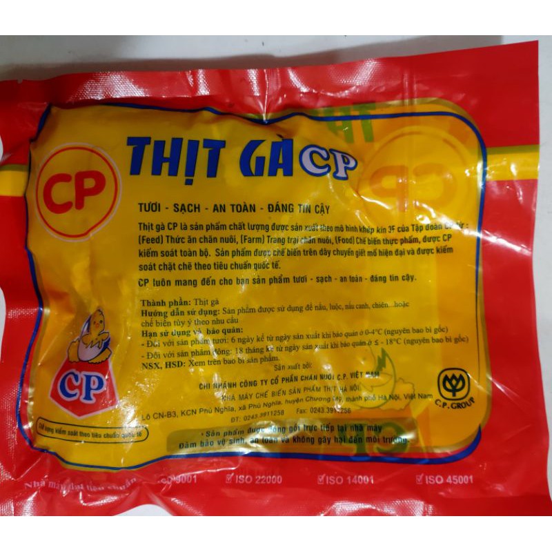 Ức Gà Filê hàng t.ươi hút chân không CP 500gr