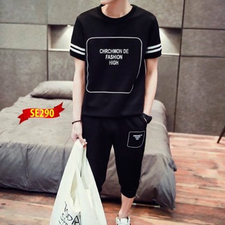 Bộ thể thao nam quần lửng