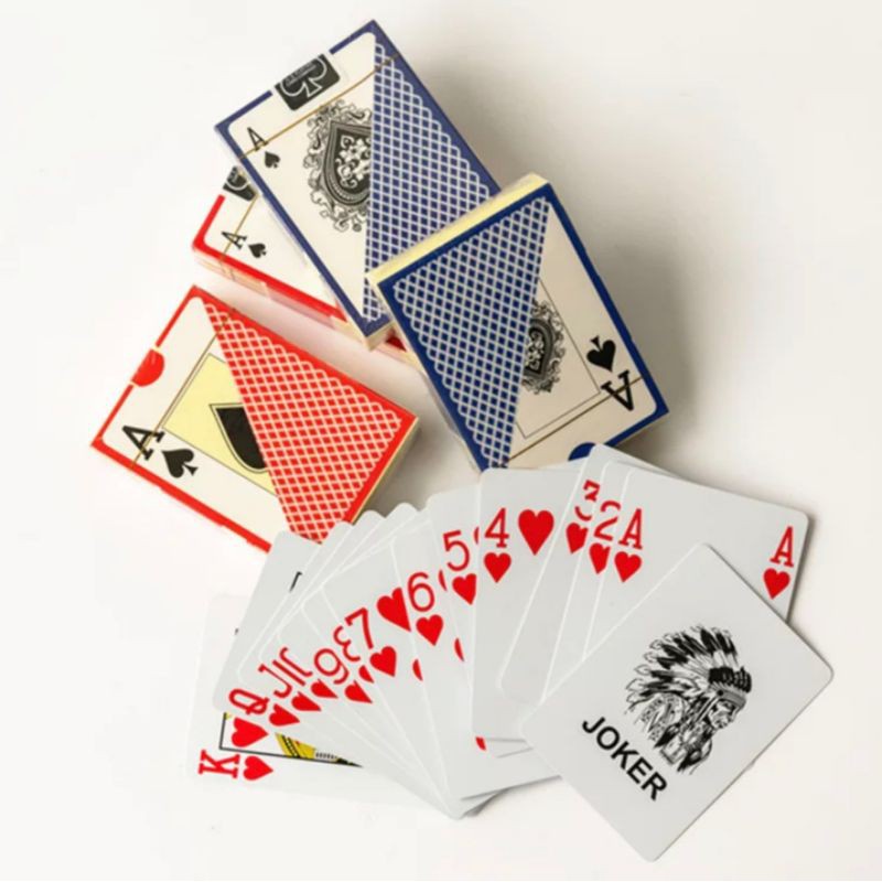 Bộ bài nhựa Poker PVC chống nước Texas Holdem cao cấp Phụ kiện chơi Poker