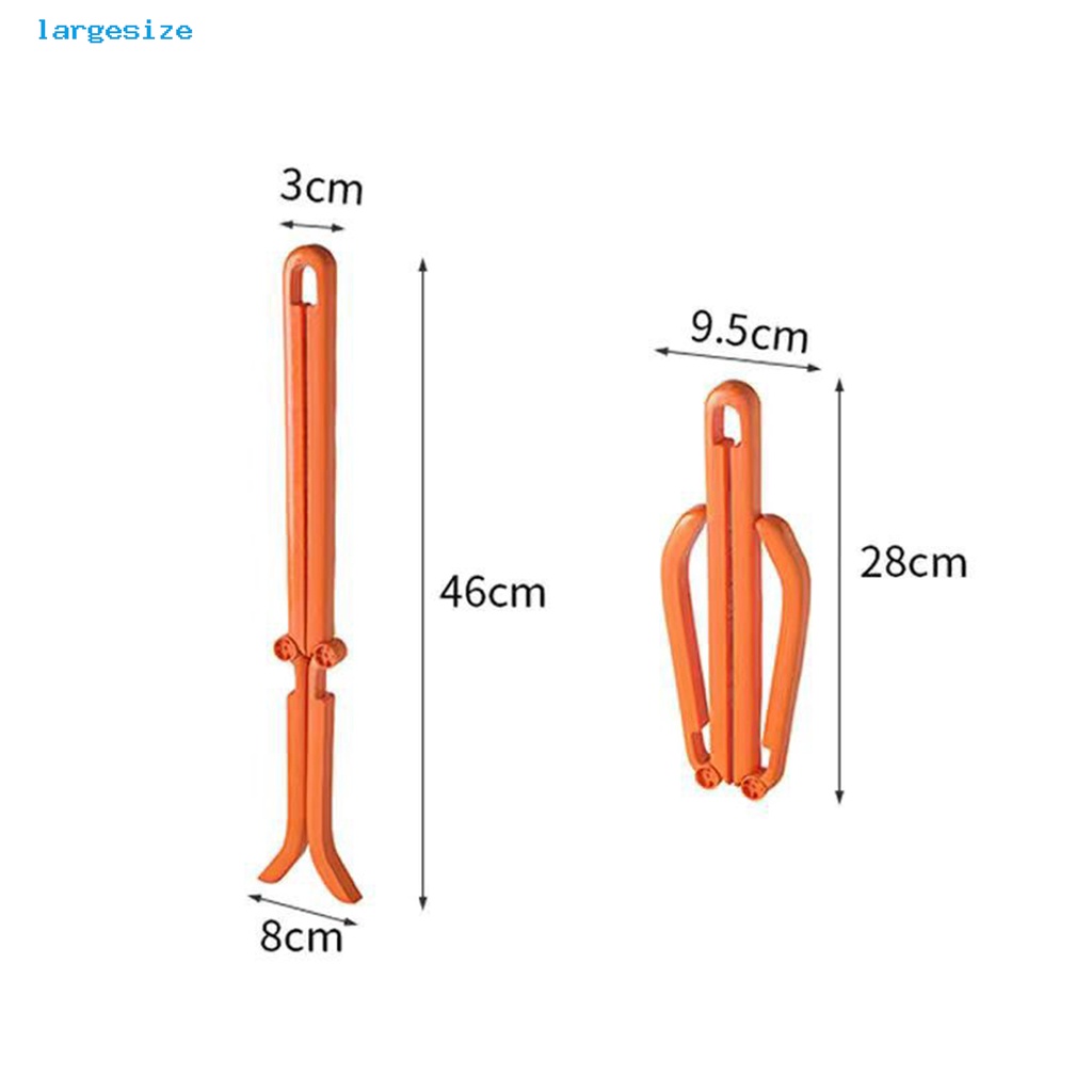 Giá đỡ giày bốt dạng kẹp chống gãy có lỗ treo tiện dụng