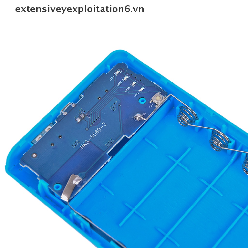 Vỏ Pin Sạc Dự Phòng Tự Làm 2A 6x18650 E6VN / E6VN
