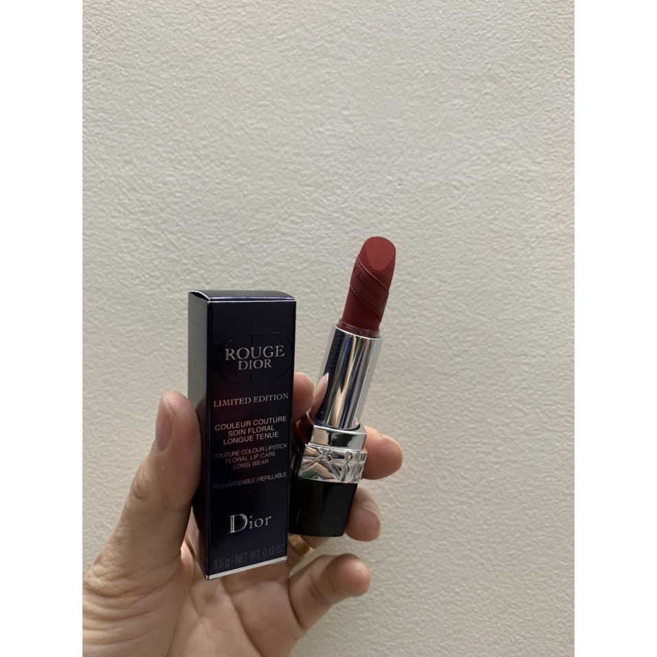 [ Hàng chính hãng] Son Môi  ROUGE DIOR -720 COUTURE COLLECTION LIMITED EDITION Fullsize 3.2g