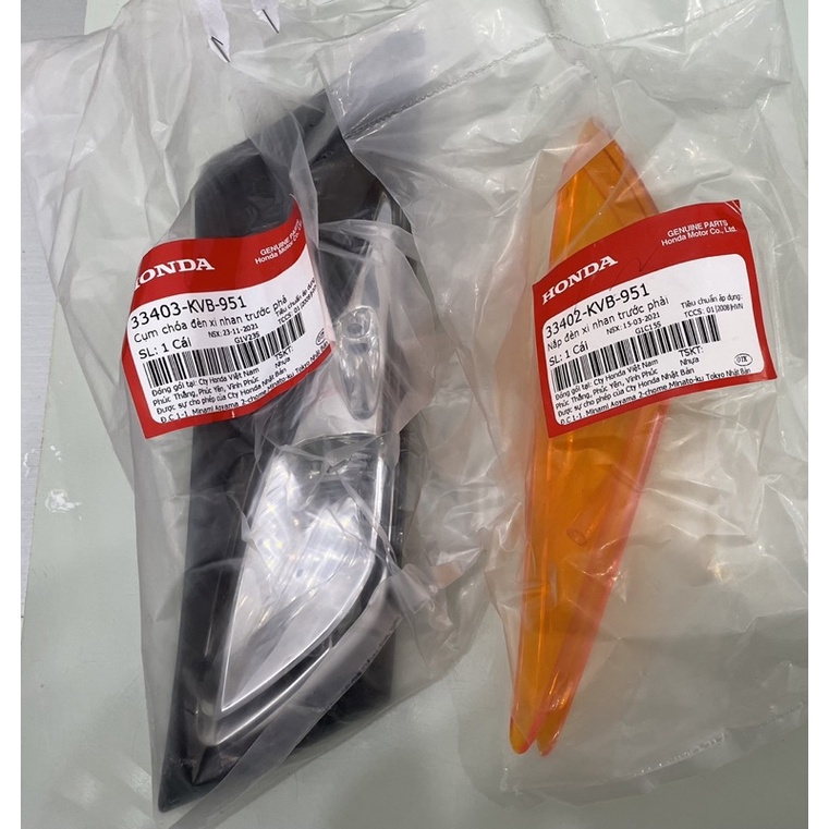 Nắp đèn xi nhan trước Cụm chóa đèn xi nhan trước click đời đầu honda