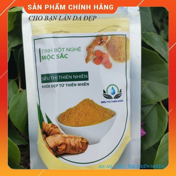 Tinh Bột Nghệ Mộc Sắc ⚡️ 𝐅𝐑𝐄𝐄 𝐒𝐇𝐈𝐏 ⚡️ Bột Tinh Nghệ, Cao Câp, Hàng Chuẩn Công Ty, Tặng 1 Cọ Đắp Mặt.