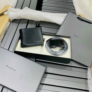 Set ví + thắt lưng fullbox kèm túi giấy hãng