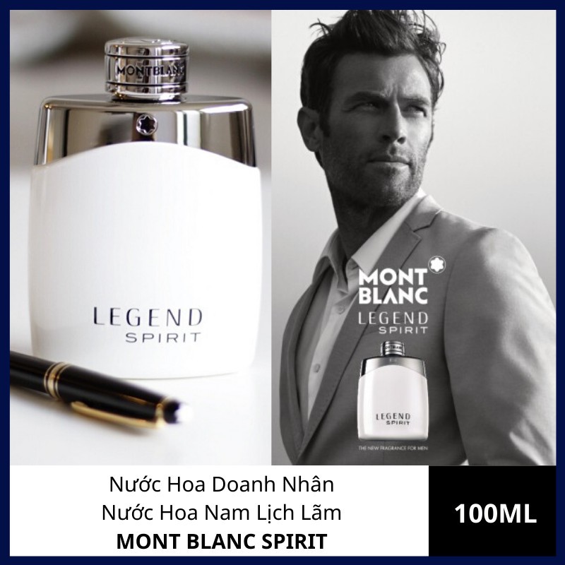 Nước hoa nam Mont Blanc Legend Spirit - Nước hoa nam công sở