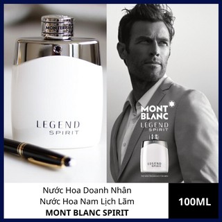 Nước hoa nam Mont Blanc Legend Spirit - Nước hoa nam công sở