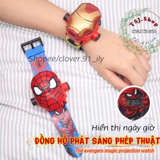 <GIÁ HỦY DIỆT XIN ĐÁNH GIÁ 5*> Đồng hồ thông minh cho bé chiếu sáng 24 hình chú chó cứu hộ
